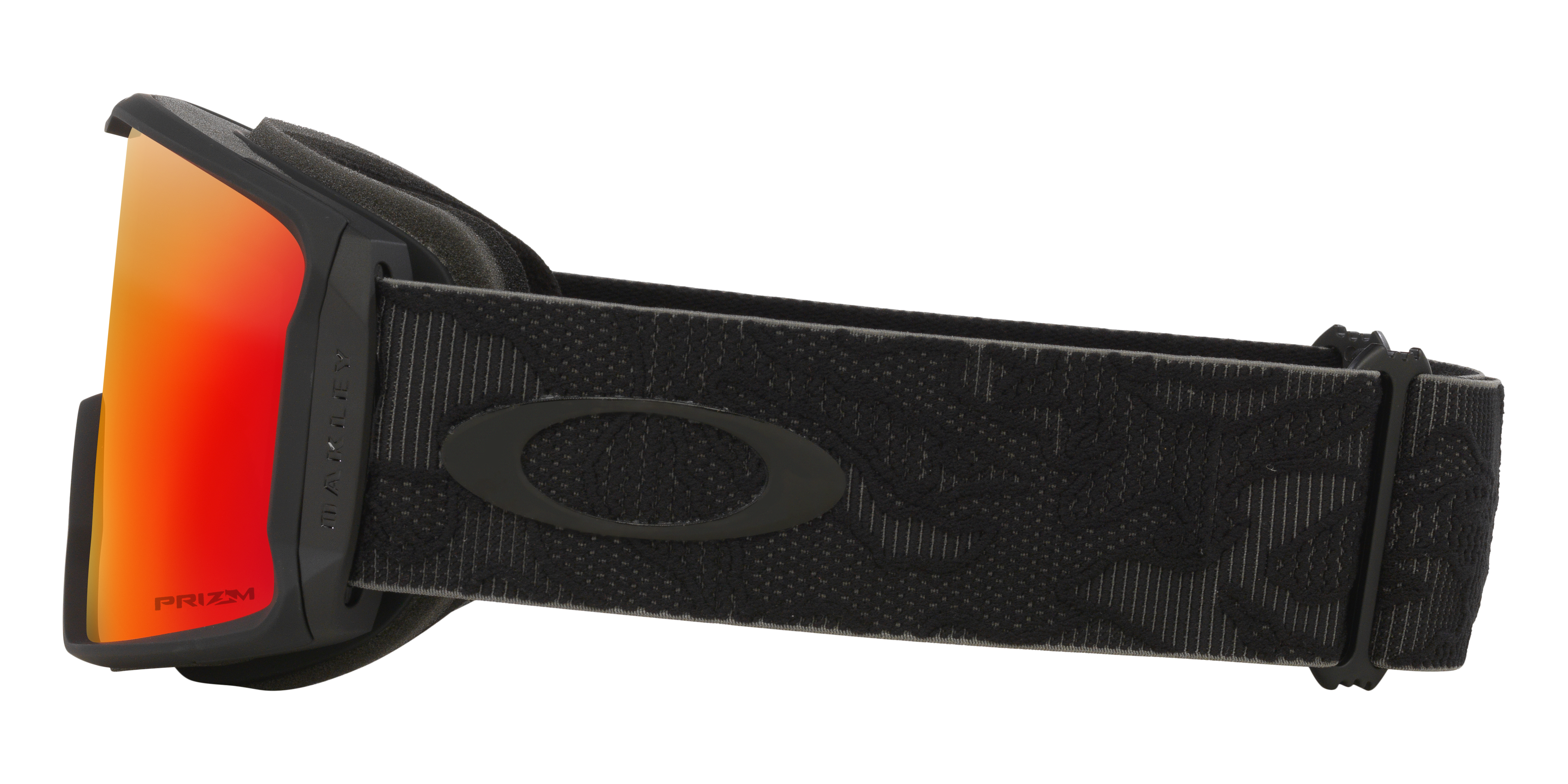 年始セールOAKLEY LINEMINER L マットブラック 新品 Oakley Line Miner™ L Snow Goggles with Matte Black Strap and Prizm