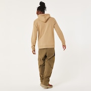 Teddy Full Zip Hoodie - Pebble