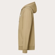 Teddy Full Zip Hoodie - Pebble