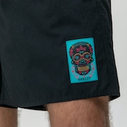 Dia De Los Muertos Trunk Shorts - Blackout