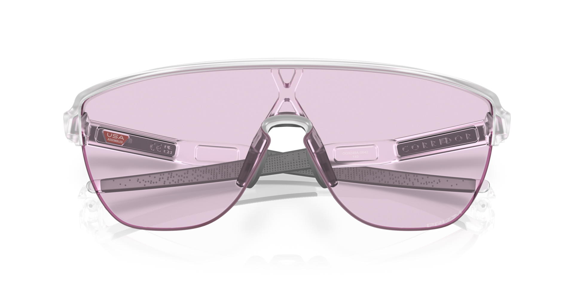 Oakley Corridor (Low Bridge Fit) Sunglasses with Matte Black Frame 
