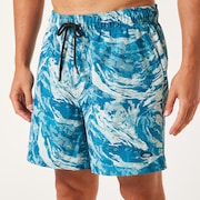 Laguna Wave 17 Beachshort - Map Camo Green