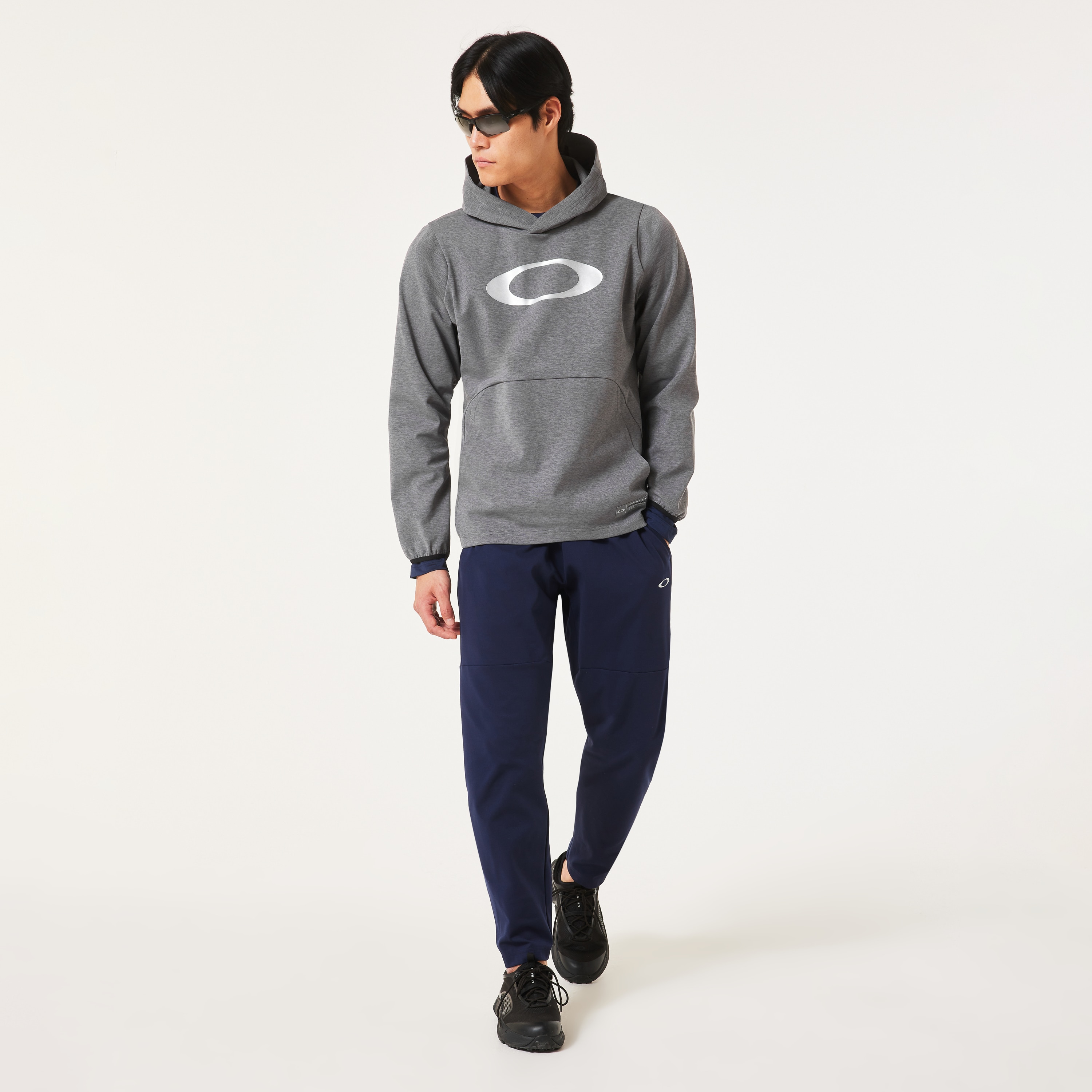 Oakley Striking Sync Pack Fleece Hoodie 8.0 - Dark Grey Hthr