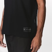 Camiseta Polo Oakley Skull Pin - Blackout
