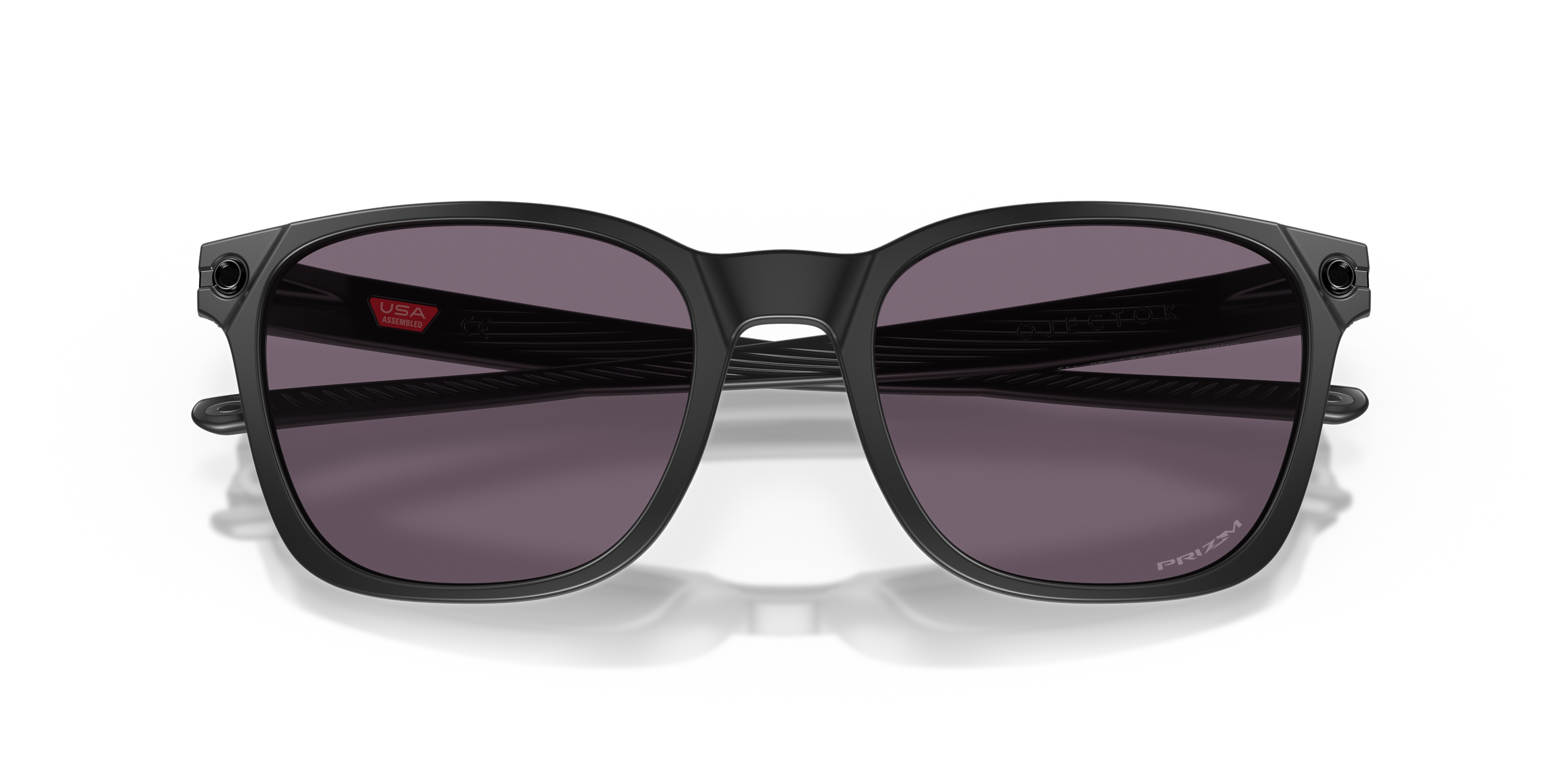 Oakley Ojector Sunglasses with Matte Black Frame and Prizm Grey