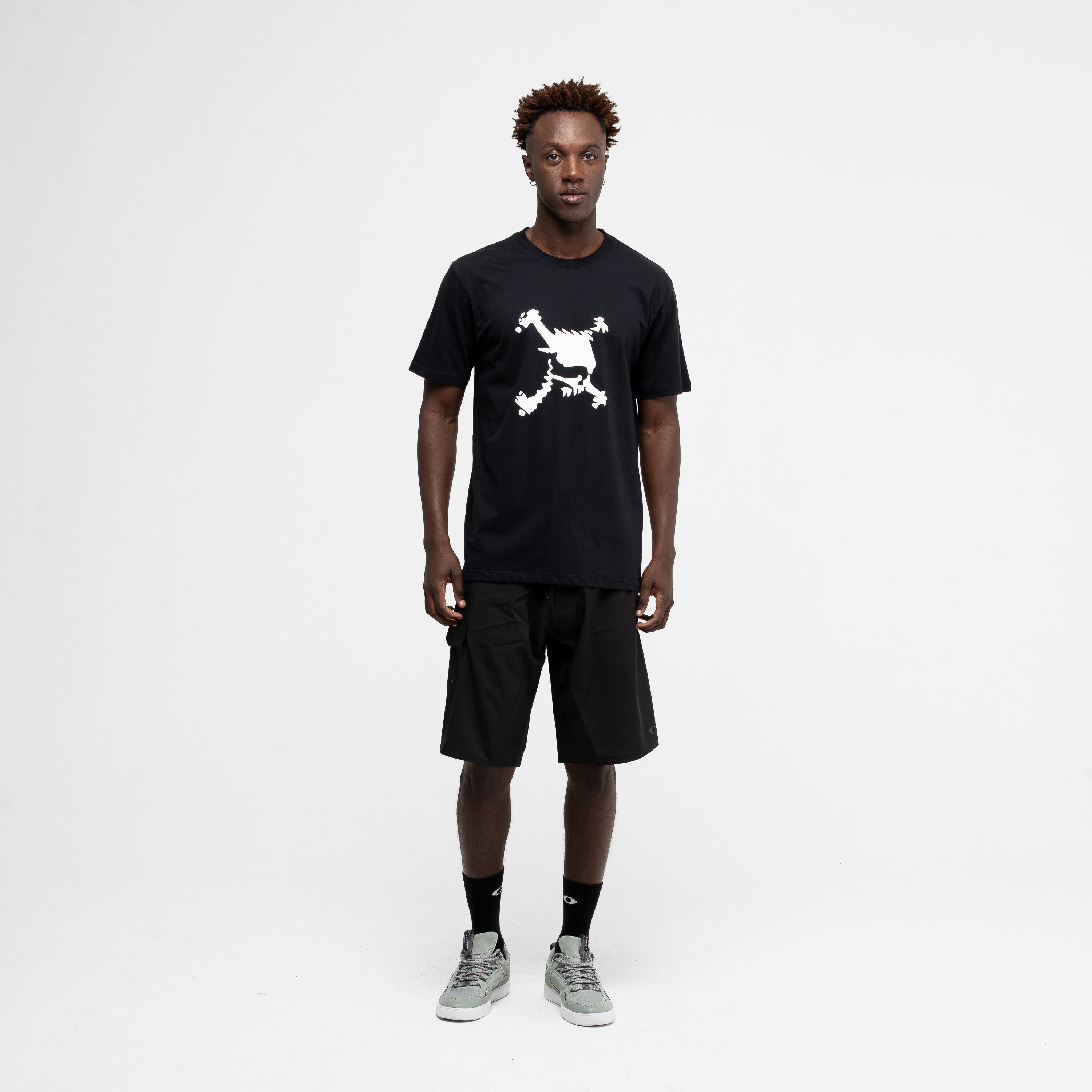 Oakley Camiseta Oakley Heritage Skull Logo - Blackout | Oakley® BR