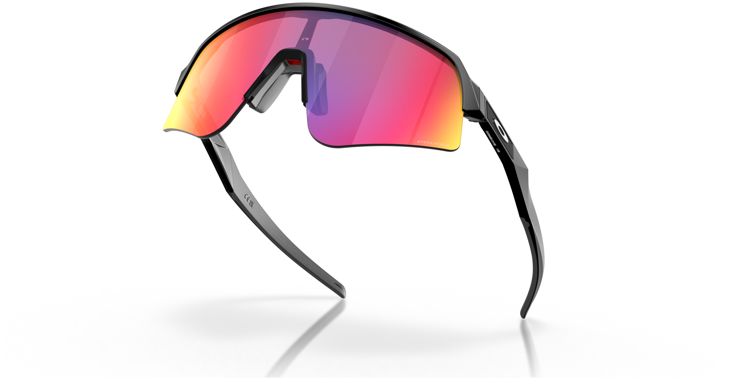 み*み様 OAKLEYオークリー正規品 SUTRO LITE SWEEP Sutro Lite Sweep Prizm Road Lenses, Matte Black Frame