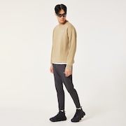 Foundational Fleece L/S Crew 4.0 - Pebble