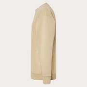 Foundational Fleece L/S Crew 4.0 - Pebble