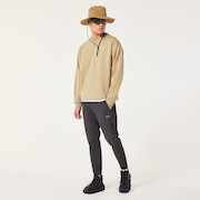 Foundational Fleece L/S Crew 4.0 - Pebble