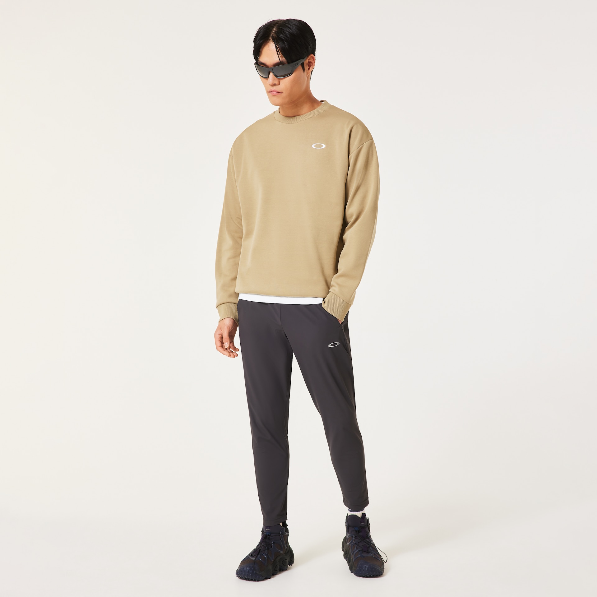 オークリー Foundational Fleece L/S Crew 4.0 New Granite Hthr 