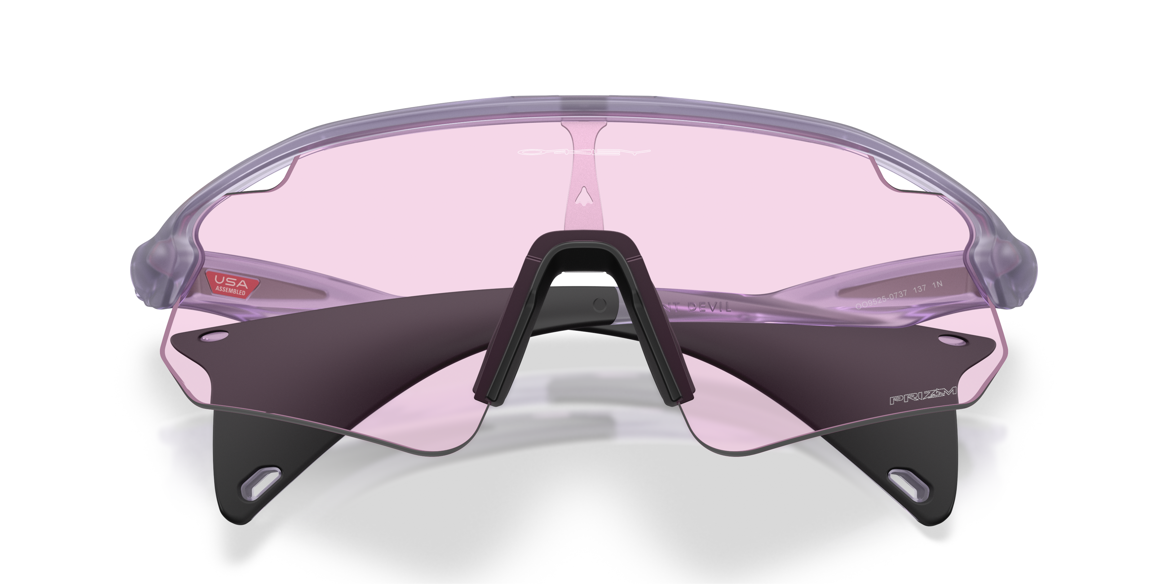 Oakley Stunt Devil (Low Bridge Fit) Sunglasses with Matte Black