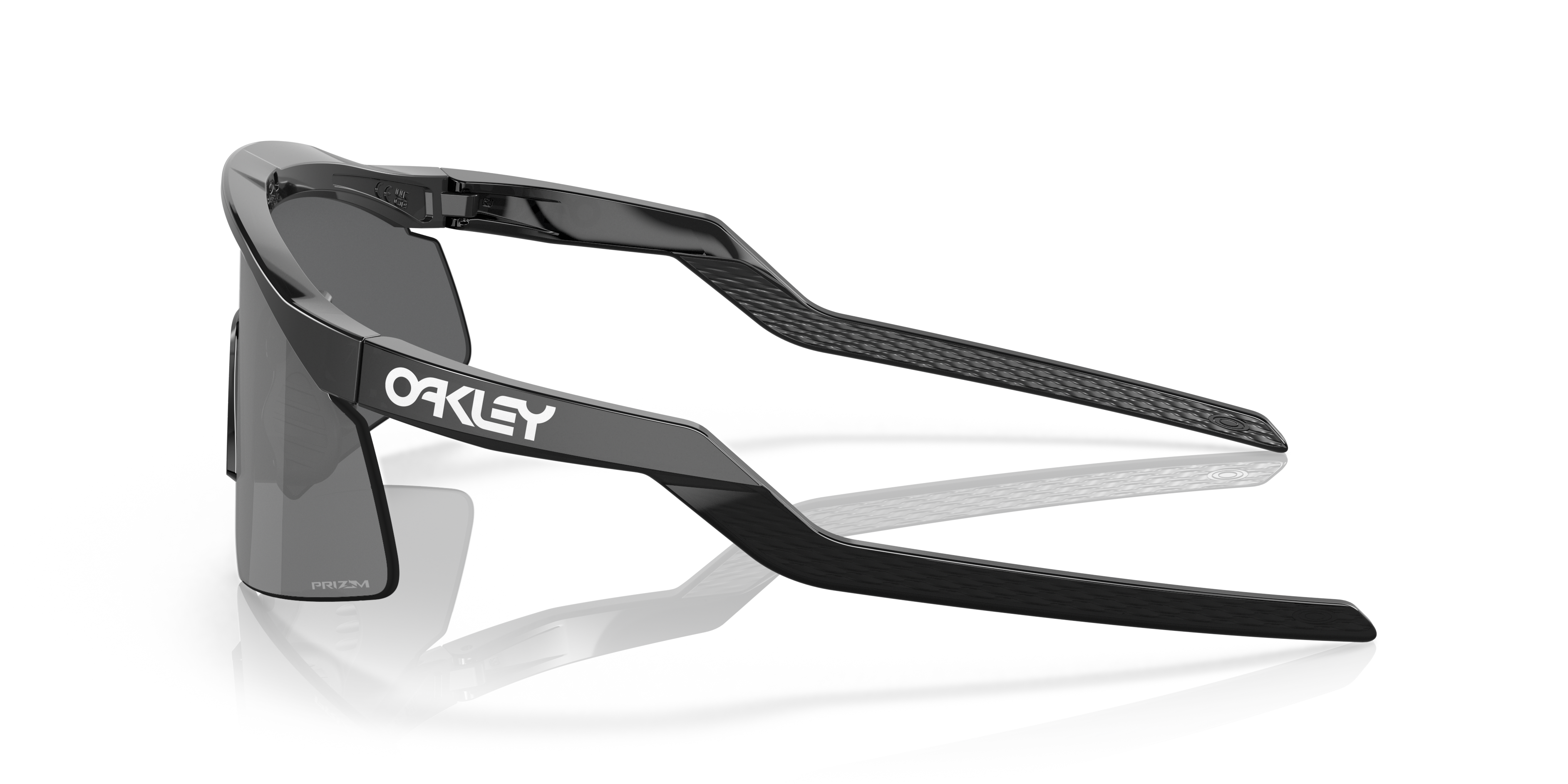 Oakley Hydra Sunglasses with Crystal Black Frame and Prizm Violet
