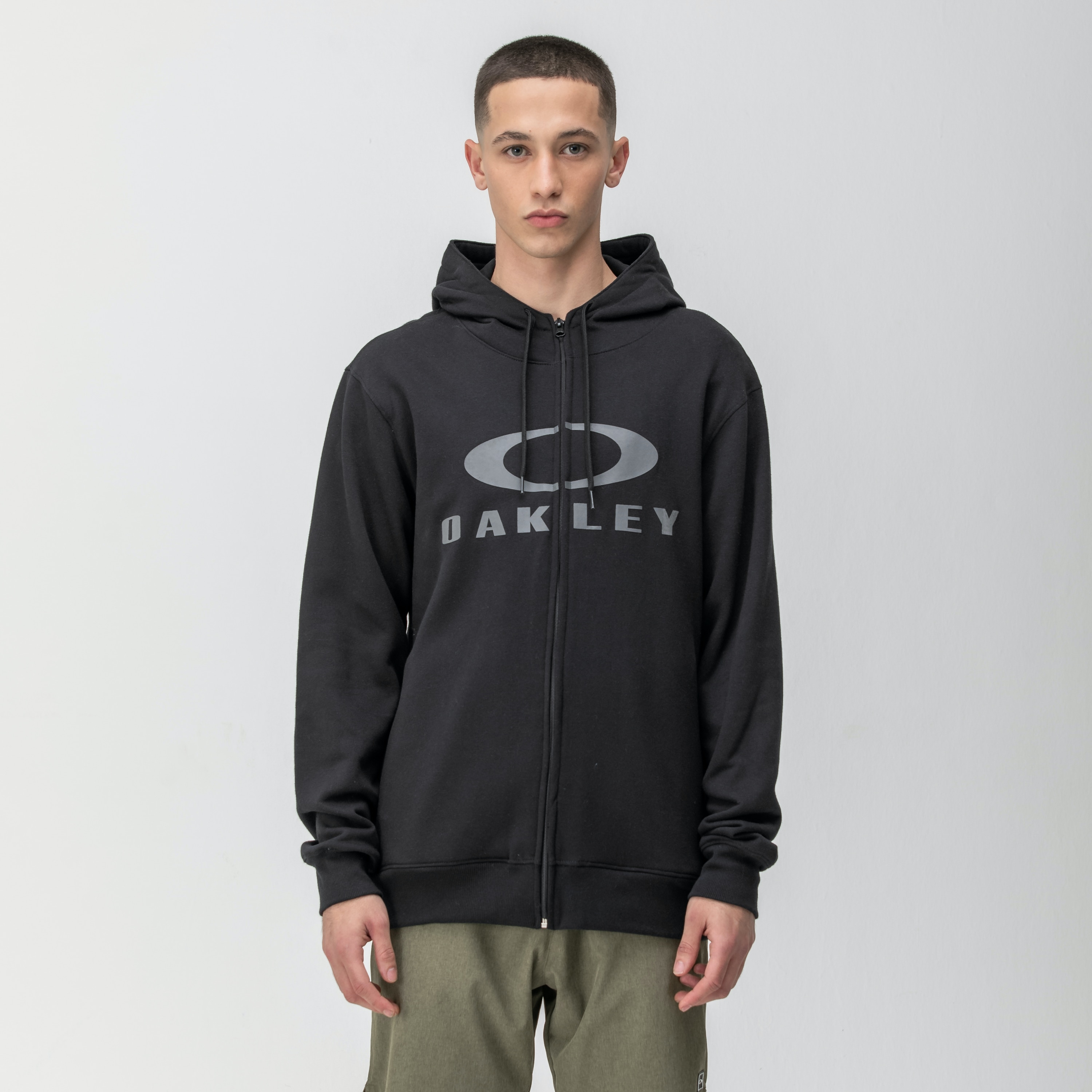 Oakley Moletom Oakley F/Z Pullover - Blackout | Oakley® BR