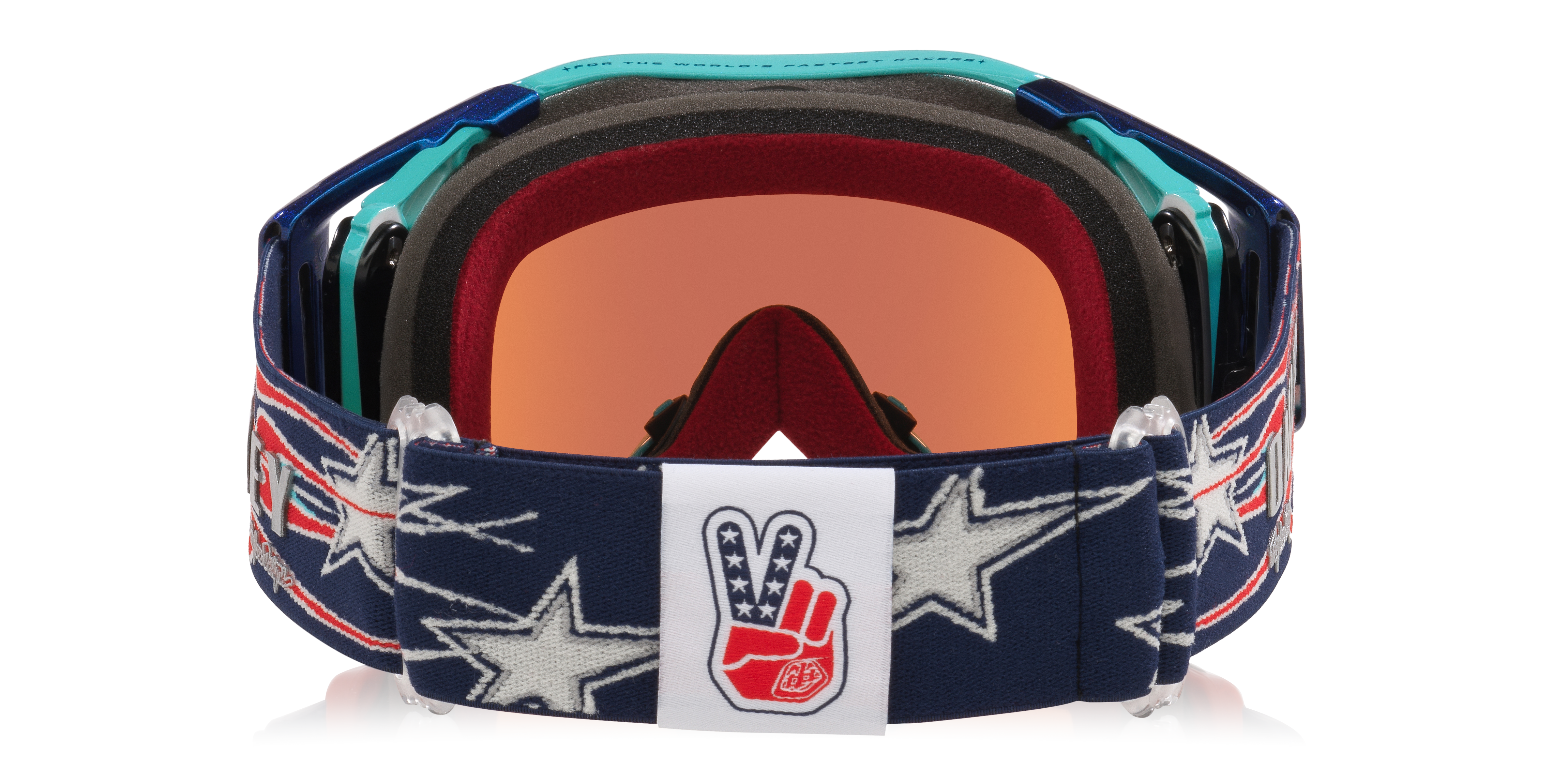 Oakley Airbrake® MX Troy Lee Designs Series Goggles - Blue Banner