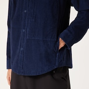 Sreetpeak Corduroy Overshirt  - Abyss