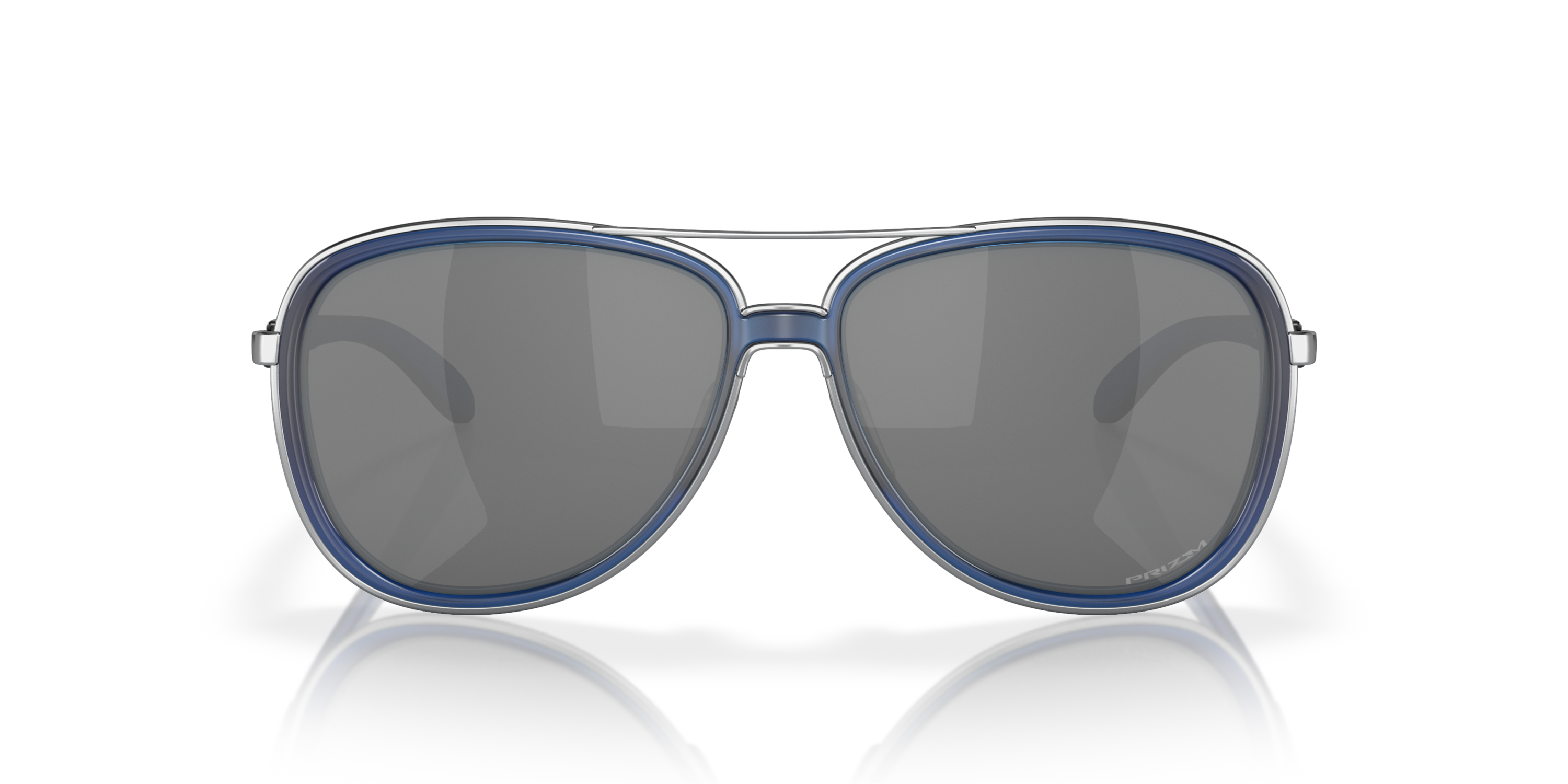 Split Time Prizm Black Lenses, Matte Transparent Blue Frame Sunglasses ...