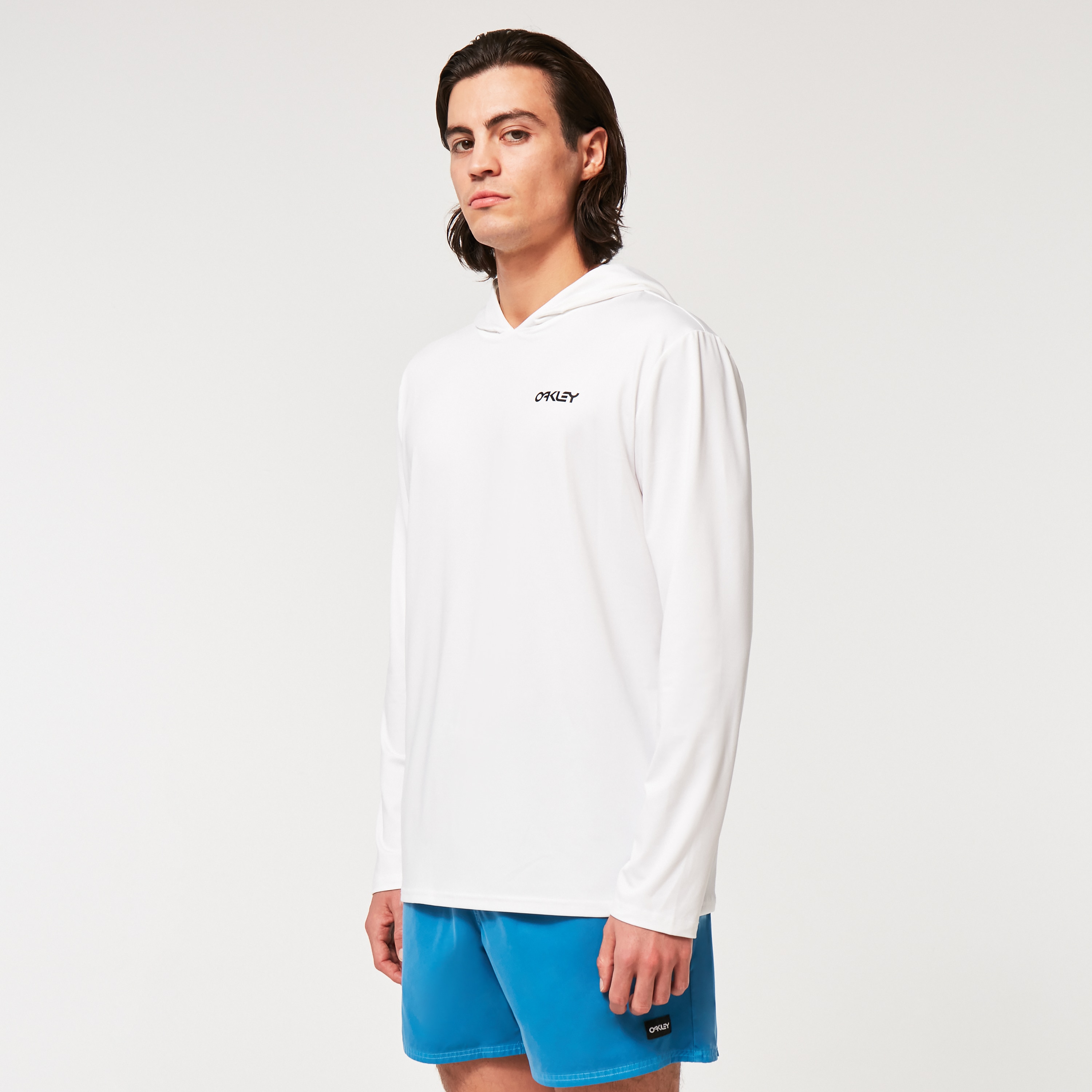 Oakley Rainbow Rc Hooded Rushguard - White | Oakley® US