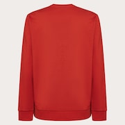 Relax Crew Sweatshirt 2.0 - Flame Red
