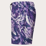 Laguna Wave 17 Beachshort - Map Camo Purple