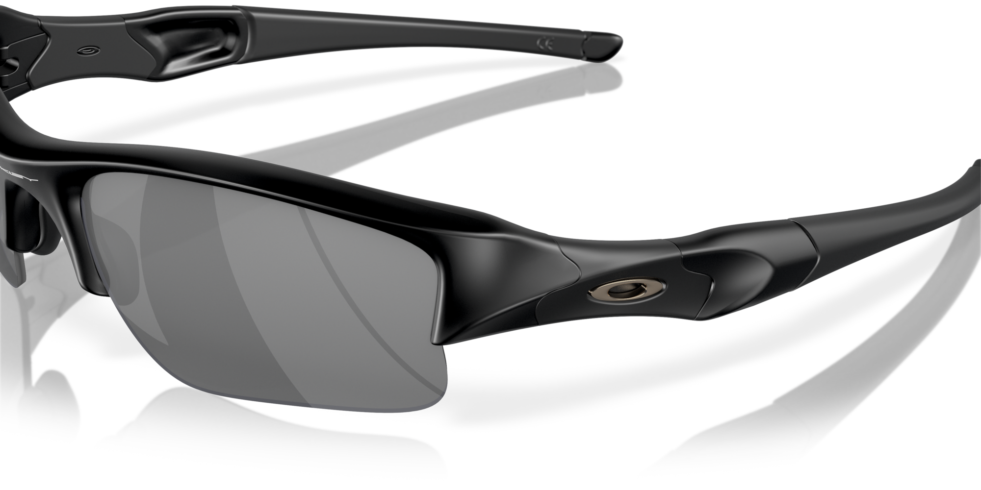 Flak Jacket® XLJ Black Iridium Lenses, Matte Black Frame Sunglasses Oakley® US