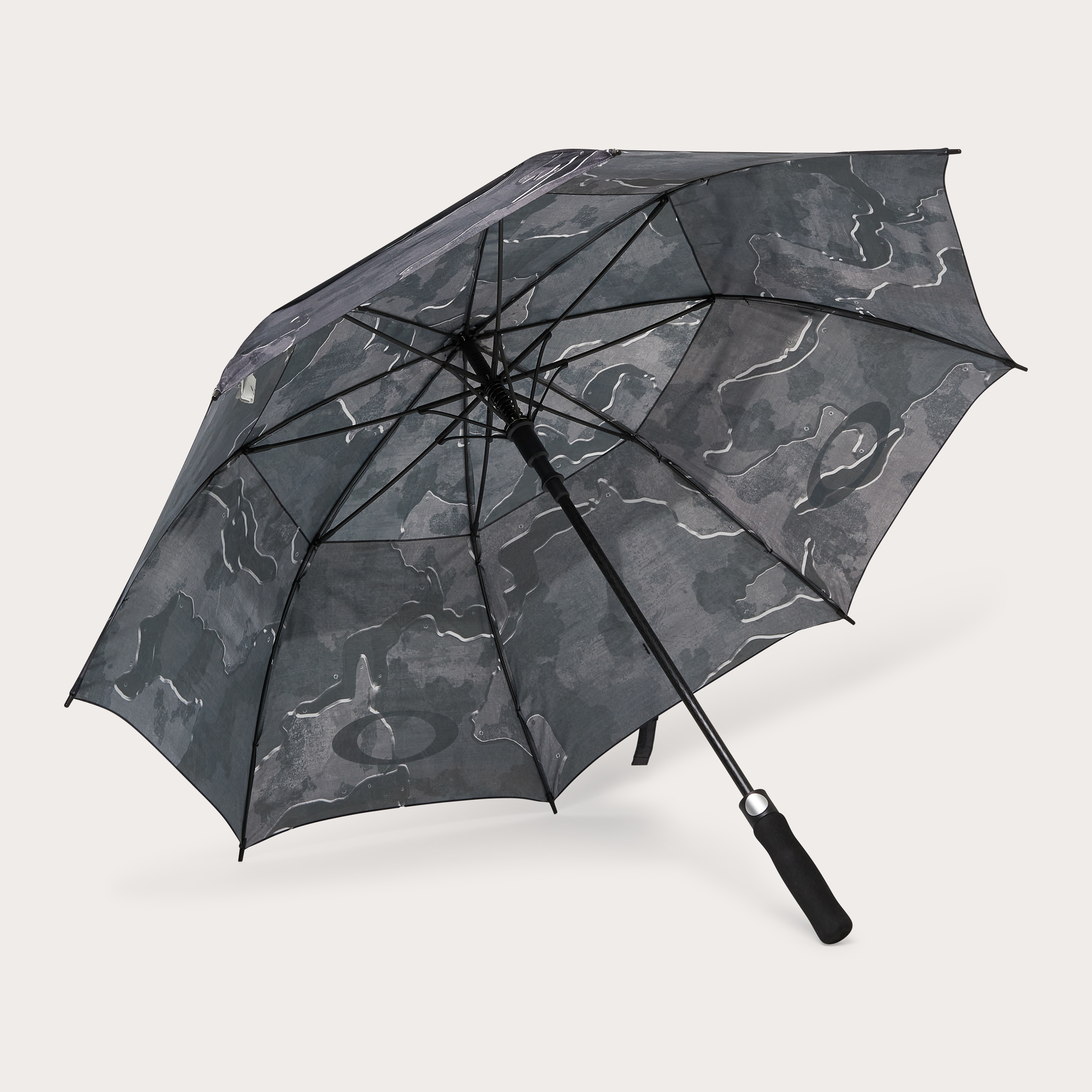 オークリー OAKLEY ゴルフアンブレラ Golf Umbrella ブラック Oakley Oakley Windproof Umbrella - Metal Camo Black | Oakley® US