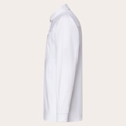 Skull Ideally Hybrid LS Shirt - White