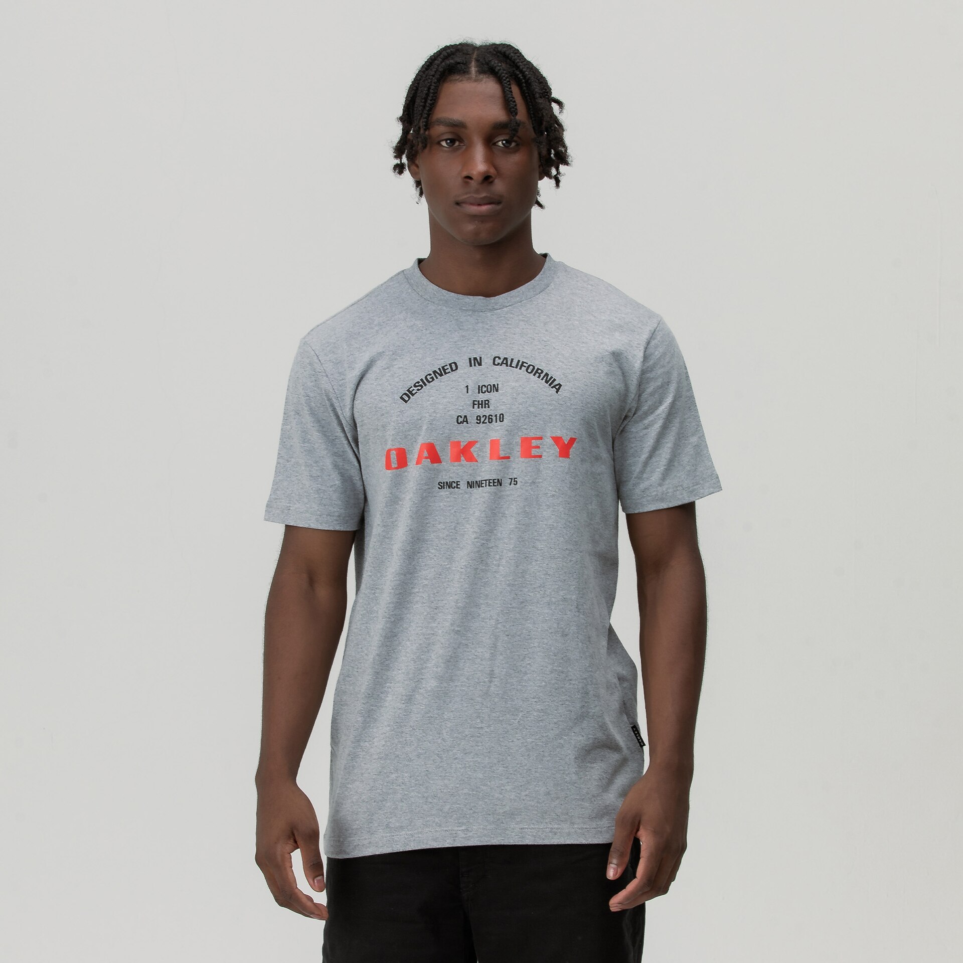 Oakely Graphics Oakley Oakley 75 Graphic Tee - Heather Grey | Oakley® BR