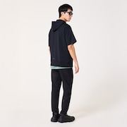 Enhance Qd Fleece S/S Hoody 5.0 - Pitch Black