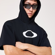 Enhance Qd Fleece S/S Hoody 5.0 - Pitch Black