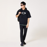 Enhance Qd Fleece S/S Hoody 5.0 - Pitch Black