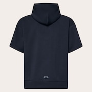 Enhance Qd Fleece S/S Hoody 5.0 - Pitch Black