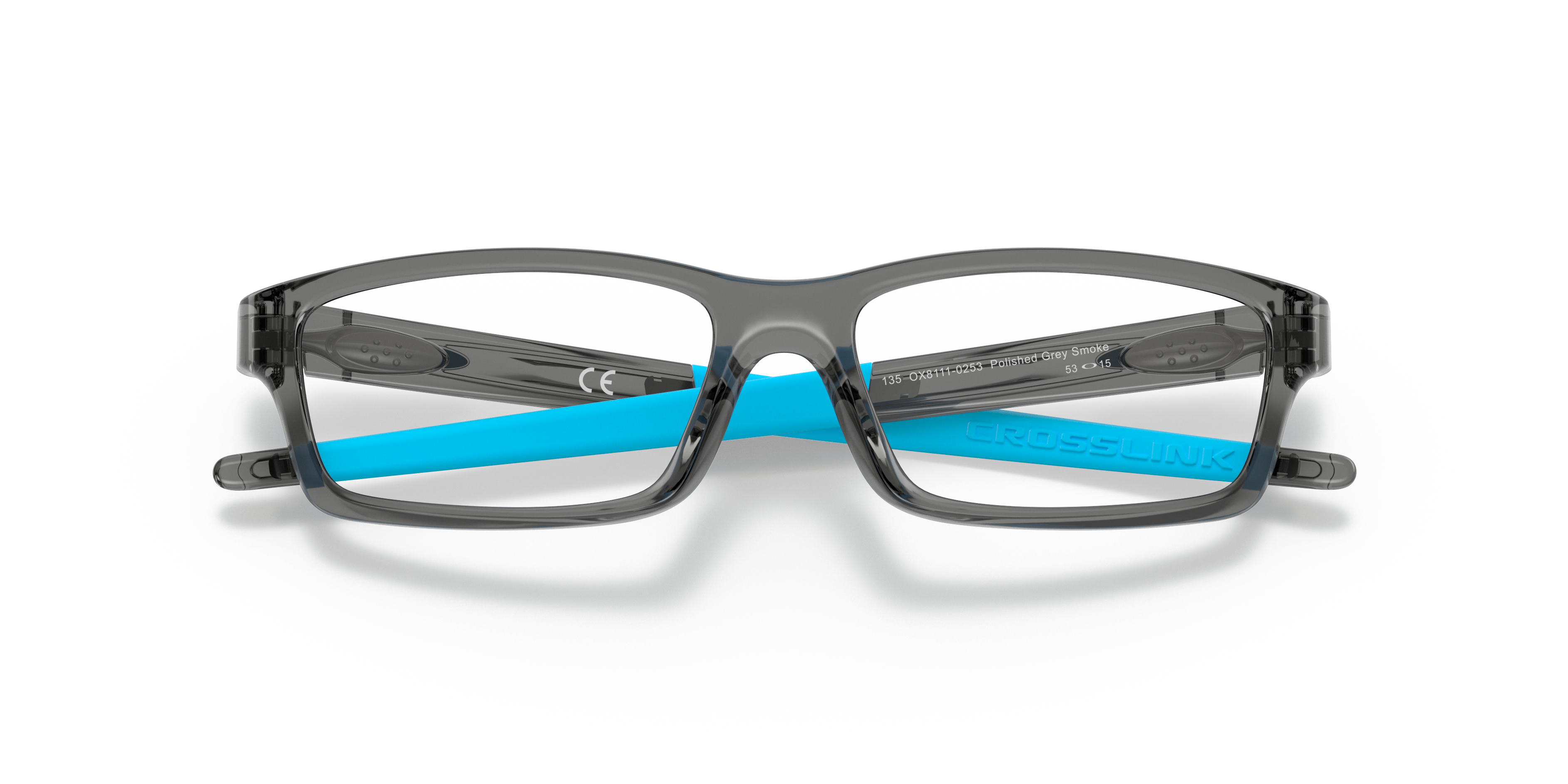 オークリー OAKLEY メガネ 0OX8111 CROSSLINK YOUTH Crosslink® Youth (Low Bridge Fit) Polished Black Ink