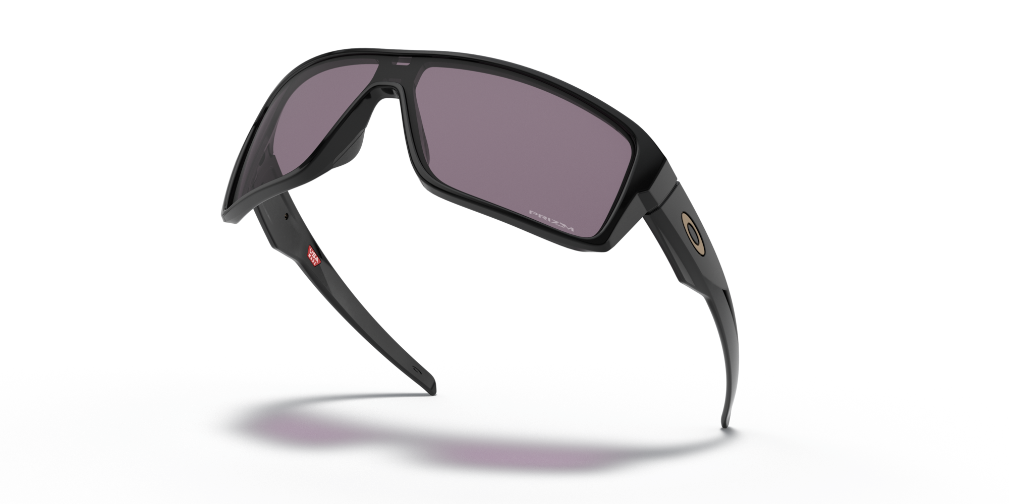 Ridgeline Prizm Grey Lenses, Polished Black Frame Sunglasses Oakley® US
