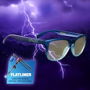 Oakley X Fortnite™ Frogskins™ - Matte Cyan/Blue/Clear Shift Fade