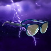 Oakley X Fortnite™ Frogskins™ - Matte Cyan/Blue/Clear Shift Fade