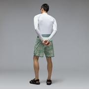 Session Rc 19" Boardshort - Camo Hibiscus Faded Green
