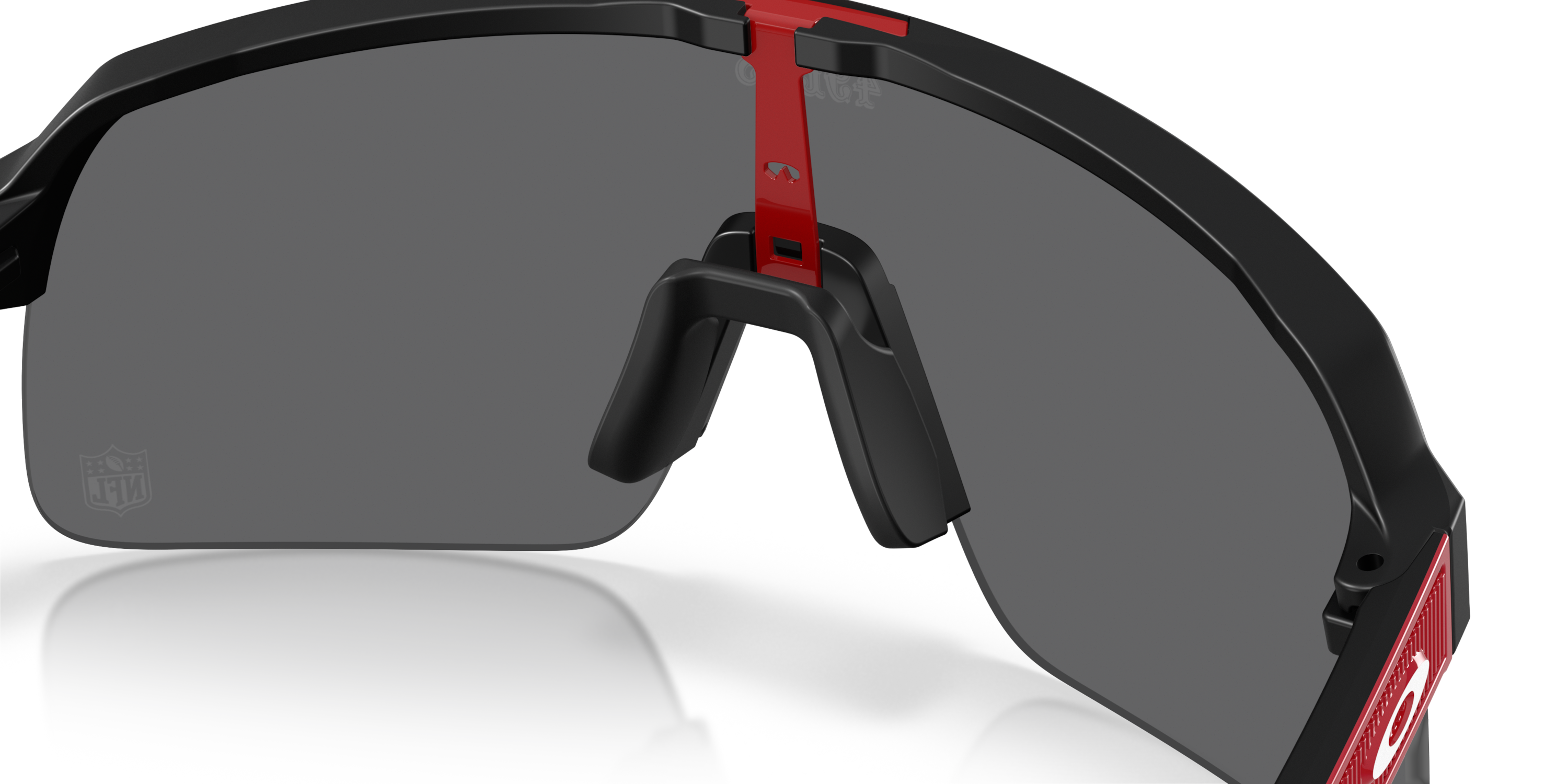 San Francisco 49ers Sutro Lite Prizm Black Lenses, Matte Black