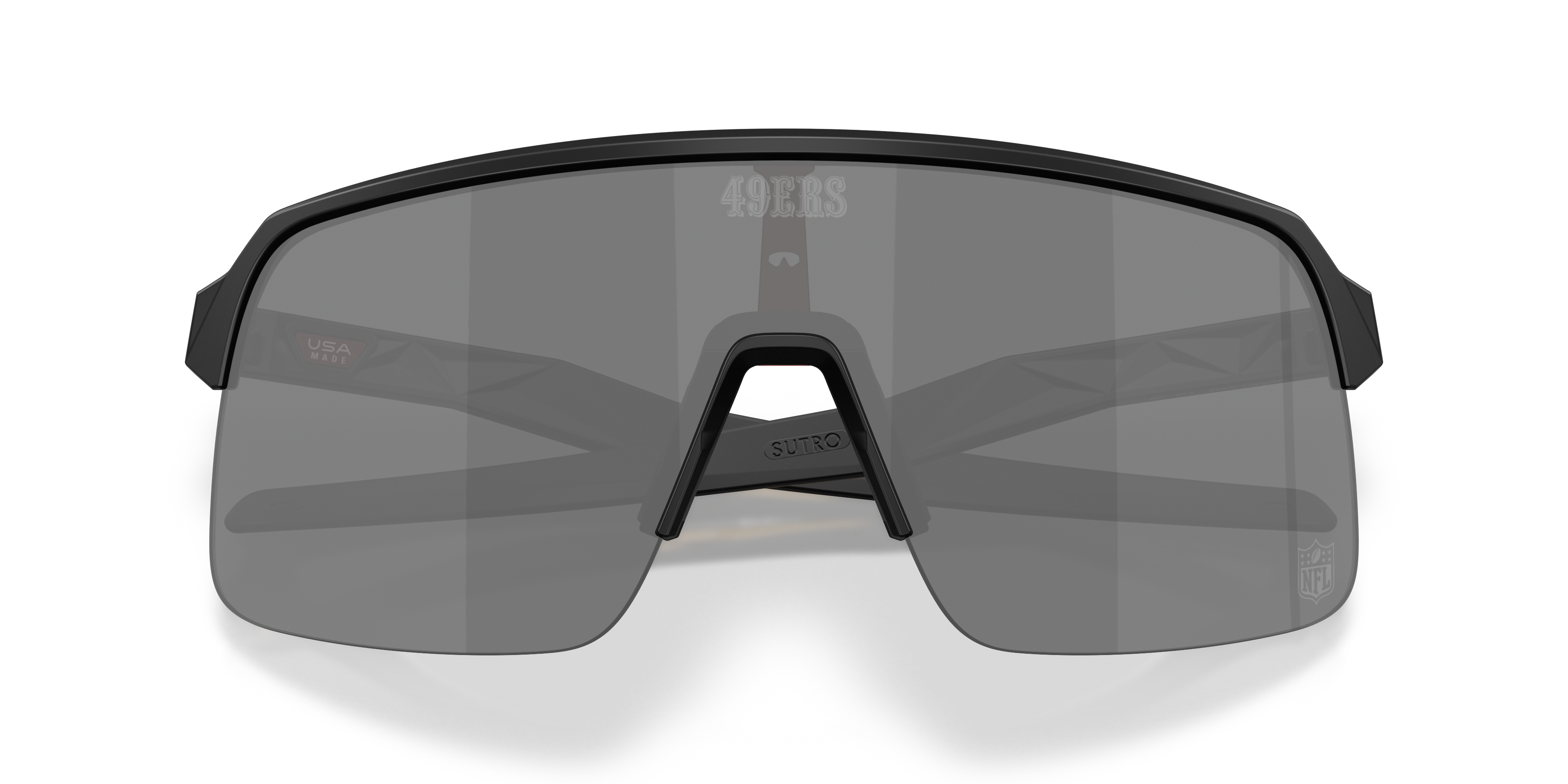 San Francisco 49ers Sutro Lite Prizm Black Lenses, Matte Black