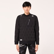 Skull Synchronism Ease Down Jacket - Blackout