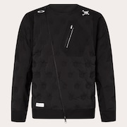 Skull Synchronism Ease Down Jacket - Blackout