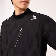 Skull Synchronism Ease Down Jacket - Blackout