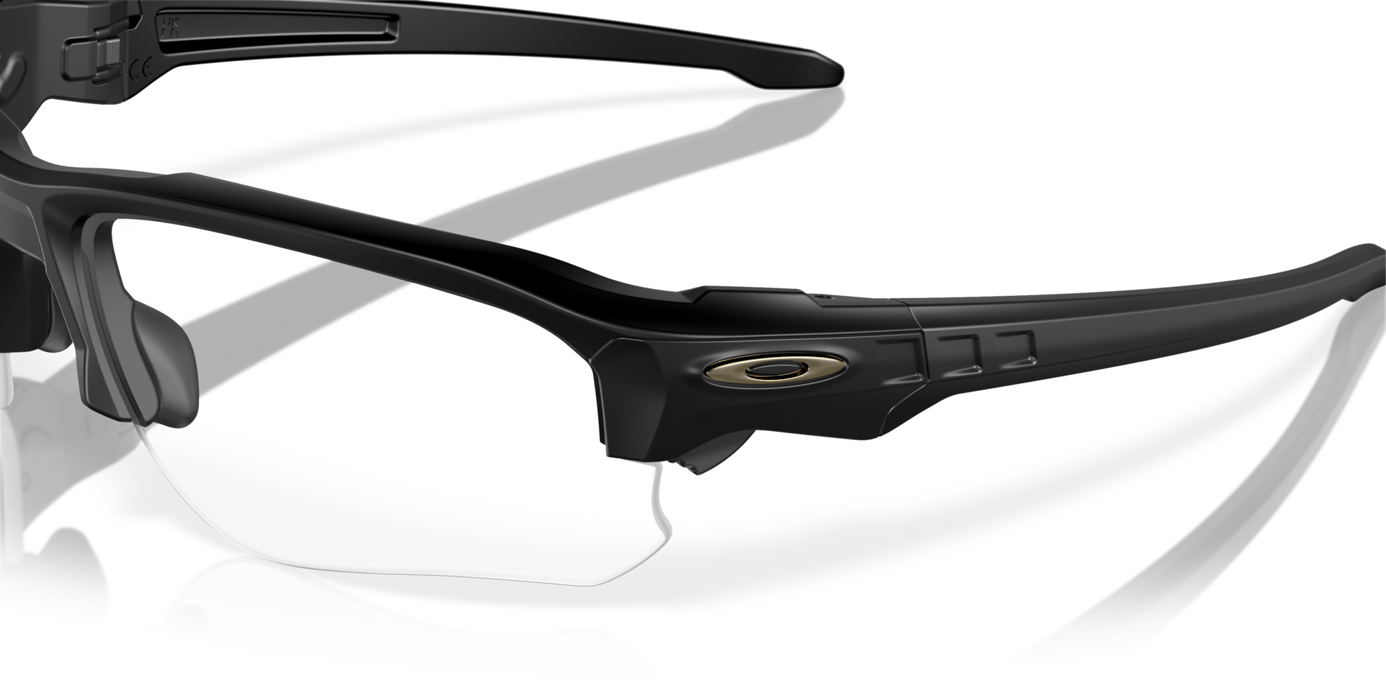 Standard Issue Speed Jacket™ Array Clear Lenses, Matte Black Frame