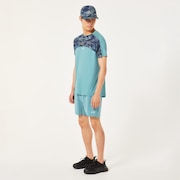 Slant Block Tee 12.0 - Dark Pacific