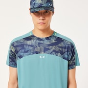 Slant Block Tee 12.0 - Dark Pacific