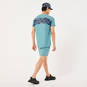 Slant Block Tee 12.0 - Dark Pacific