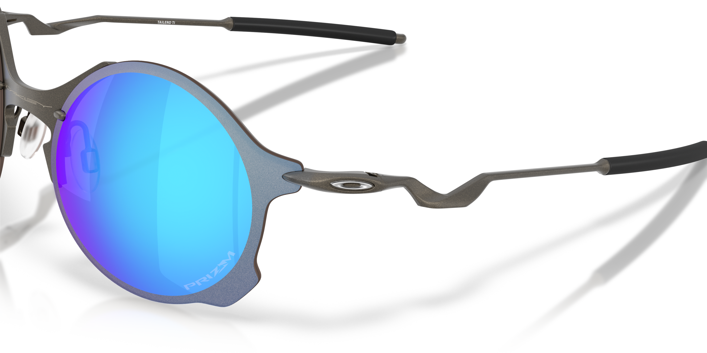 Oakly オークリー　サングラス　TAILEND Tailend TI Prizm Sapphire Lenses, Satin Lead Frame