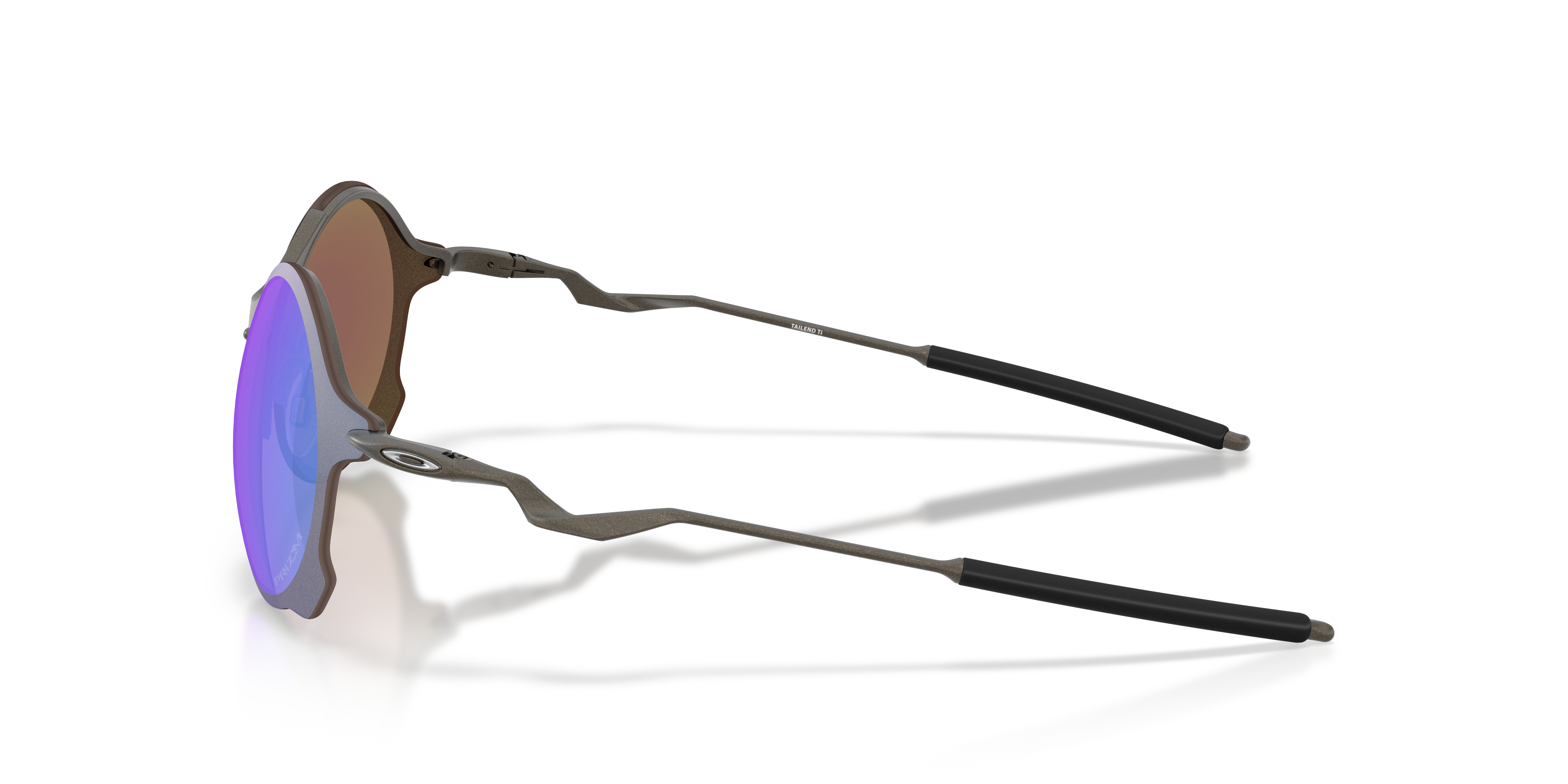 Tailend TI Prizm Grey Lenses, Satin Carbon Frame Sunglasses