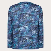 Striking Qd LS Graphic Tee 8.0 - Blue Storm Print