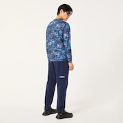 Striking Qd LS Graphic Tee 8.0 - Blue Storm Print